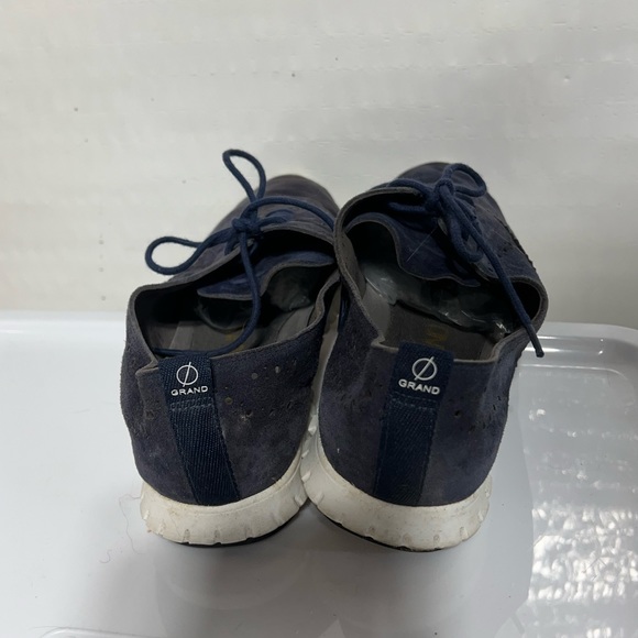 Cole Haan Women’s zerogrand 8.5 Oxford shoes navy blue - Picture 4 of 5